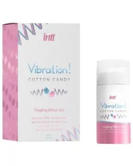 INTT - Zuckerwatte Intim-Vibrator-Gel 15 ml