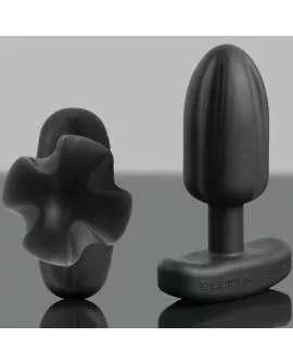 Electrastim Tartarus - Quadripolarer Analplug Silikon Schwarz