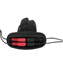 Electrastim Tartarus - Quadripolarer Analplug Silikon Schwarz