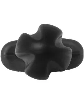 Electrastim Tartarus - Quadripolarer Analplug Silikon Schwarz