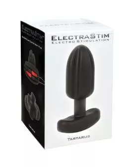 Electrastim Tartarus - Quadripolarer Analplug Silikon Schwarz