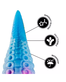 EPIC Phorcy Blauer Tentakel-Dildo - Kleine Größe