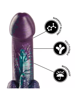 EPIC Basilisk Dildo - Doppelt Schuppig, Kleine Größe