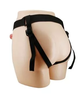 PRETTY LOVE - MAVIS HARNESS UNIVERSAL SLIP MIT DILDO 19 CM NATUR