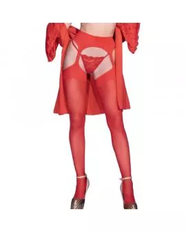 CHILIROSE - CR 4312 STRUMPFSTRÜMPFE ROT 