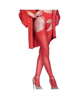 CHILIROSE - CR 4312 STRUMPFSTRÜMPFE ROT 