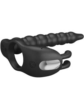 PRETTY LOVE - BLACKNEY PENISRINGE MIT VIBRATOR-PLUG
