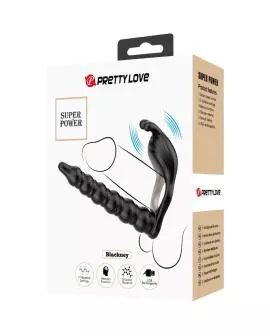 PRETTY LOVE - BLACKNEY PENISRINGE MIT VIBRATOR-PLUG