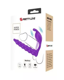 PRETTY LOVE - BLACKNEY PENISRINGE MIT VIBRATOR-PLUG
