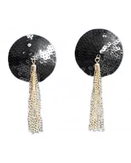 CHILIROSE - CR 4714 Brustwarze Abdeckungen Schwarz