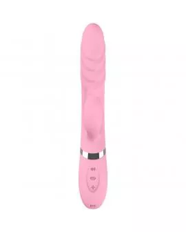 ARMONY - VIBRATOR & STOßUNG MIT ROSA WÄRMEEFFEKT-ZUNGE