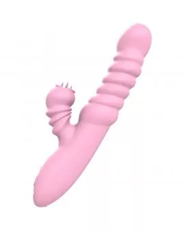 ARMONY - MULTIFUNKTIONSVIBRATOR MIT STIMULIERENDER ZUNGE, WÄRMEEFFEKT, ROSA