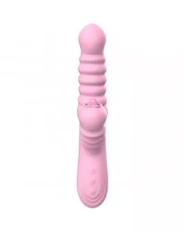 ARMONY - MULTIFUNKTIONSVIBRATOR MIT STIMULIERENDER ZUNGE, WÄRMEEFFEKT, ROSA
