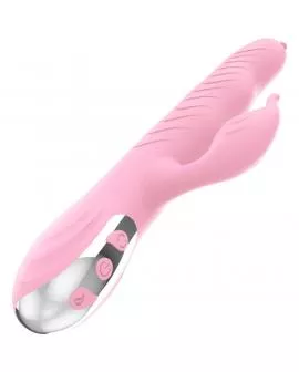 ARMONY - MARCIA-VIBRATOR & STOßENDER DOPPELZUNGE-WÄRMEEFFEKT ROSA