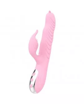 ARMONY - MARCIA-VIBRATOR & STOßENDER DOPPELZUNGE-WÄRMEEFFEKT ROSA