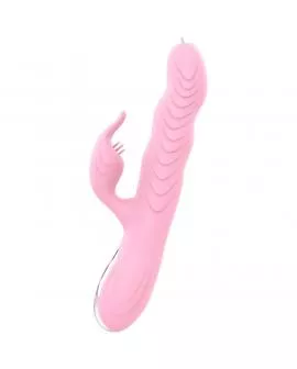 ARMONY - MARCIA-VIBRATOR & STOßENDER DOPPELZUNGE-WÄRMEEFFEKT ROSA