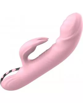 ARMONY - VOLLFINGER-KANINCHENVIBRATOR ROSA WÄRMEEFFEKT