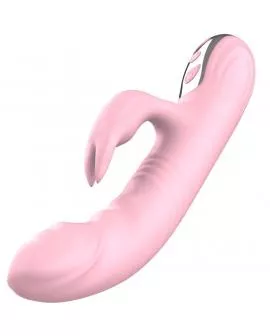 ARMONY - VOLLFINGER-KANINCHENVIBRATOR ROSA WÄRMEEFFEKT