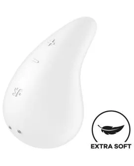 Satisfyer Dew Drop Auflege-Vibrator - Weiß