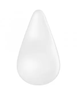 SATISFYER - DEW DROP VIBRATOR AUFLEGEN WEISS