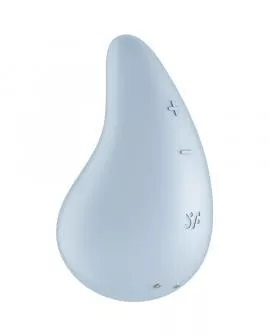 SATISFYER - DEW DROP VIBRATOR AUFLEGEN BLAU