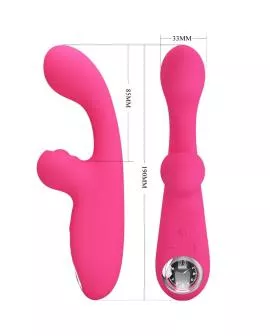 Pretty Love - Skylar Stimulator Vibrator Rosa