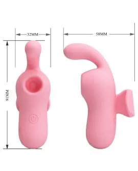 PRETTY LOVE - MINI-SPASSSPIELZEUG VON MAGIC BEE VIBRATOR & SUCKER