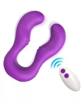 ARMONY - SERAPH VIBRATOR DOPPELTE FERNBEDIENUNG LILA