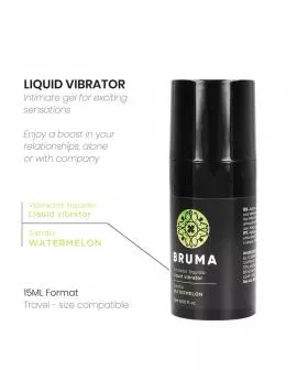 BRUMA - FLÜSSIGER VIBRATOR ULTRA GLEITENDE WASSERMELONE 15 ML