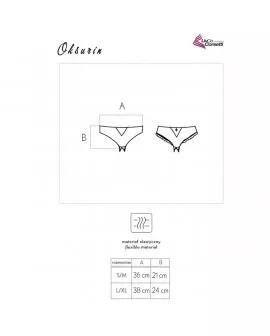 Livco Corsetti Fashion - Oksurin Panty Schwarz Ouvert