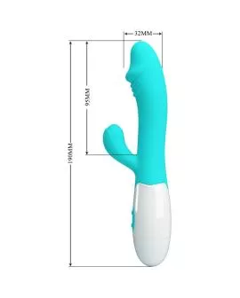 PRETTY LOVE - SNAPPY G-SPOT VIBRATOR AQUAGRÜN