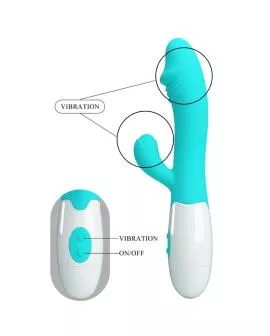 PRETTY LOVE - SNAPPY G-SPOT VIBRATOR AQUAGRÜN