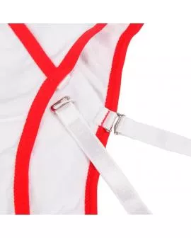 SUBBLIME - Sexy Krankenschwesterkostüm mit Teddy