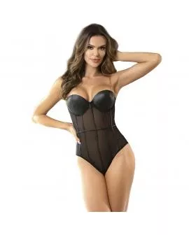 SUBBLIME - SCHWARZER BODY MIT KETTEN-HOSENTRGERN 