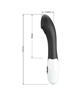 PRETTY LOVE - ELEMENTAL G-SPOT VIBRATOR 30 MODI SCHWARZ