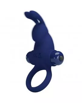 PRETTY LOVE - JIRO KANINCHENRING MIT VIBRATION BLAU