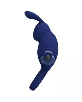 Pretty Love - Jiro Kaninchenring mit Vibration Blau