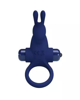 Pretty Love - Jiro Kaninchenring mit Vibration Blau