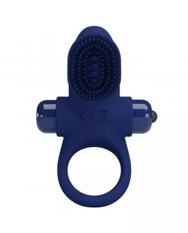 PRETTY LOVE - PALLE RING MIT VIBRATION BLAU