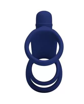 Pretty Love - Elish Vibrationsring mit Verlängerung Blau