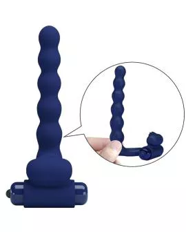 Pretty Love - Ajmal Vibrationsring mit Stecker Blau