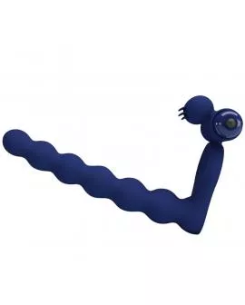 PRETTY LOVE - AJMAL VIBRATIONSRING MIT STECKER BLAU