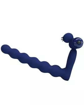 Pretty Love - Ajmal Vibrationsring mit Stecker Blau