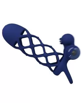 Pretty Love Giann Vibratorring - Silikonhülle Blau