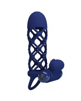 Pretty Love Giann Vibratorring - Silikonhülle Blau