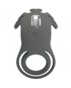 PRETTY LOVE - RUBEN DOPPELVIBRATIONSRING MIT STIMULATOR GRAU