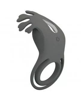 PRETTY LOVE - RUBEN DOPPELVIBRATIONSRING MIT STIMULATOR GRAU