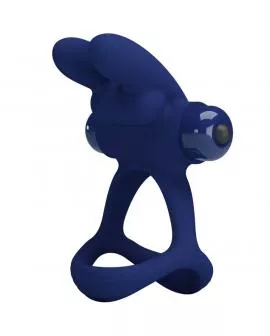 PRETTY LOVE - FRANCISCO DOPPELTER VIBRATIONSRING KANINCHEN BLAU