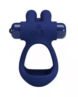 PRETTY LOVE - FRANCISCO DOPPELTER VIBRATIONSRING KANINCHEN BLAU