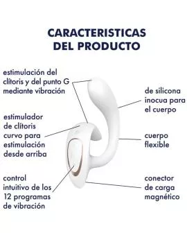 Satisfyer G for Goddess 1 - Hasenvibrator weiß